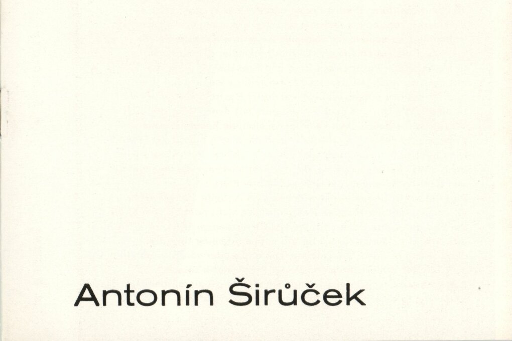 Antonín Širůček – sochy a kresby